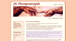 Desktop Screenshot of detherapeutengids.nl